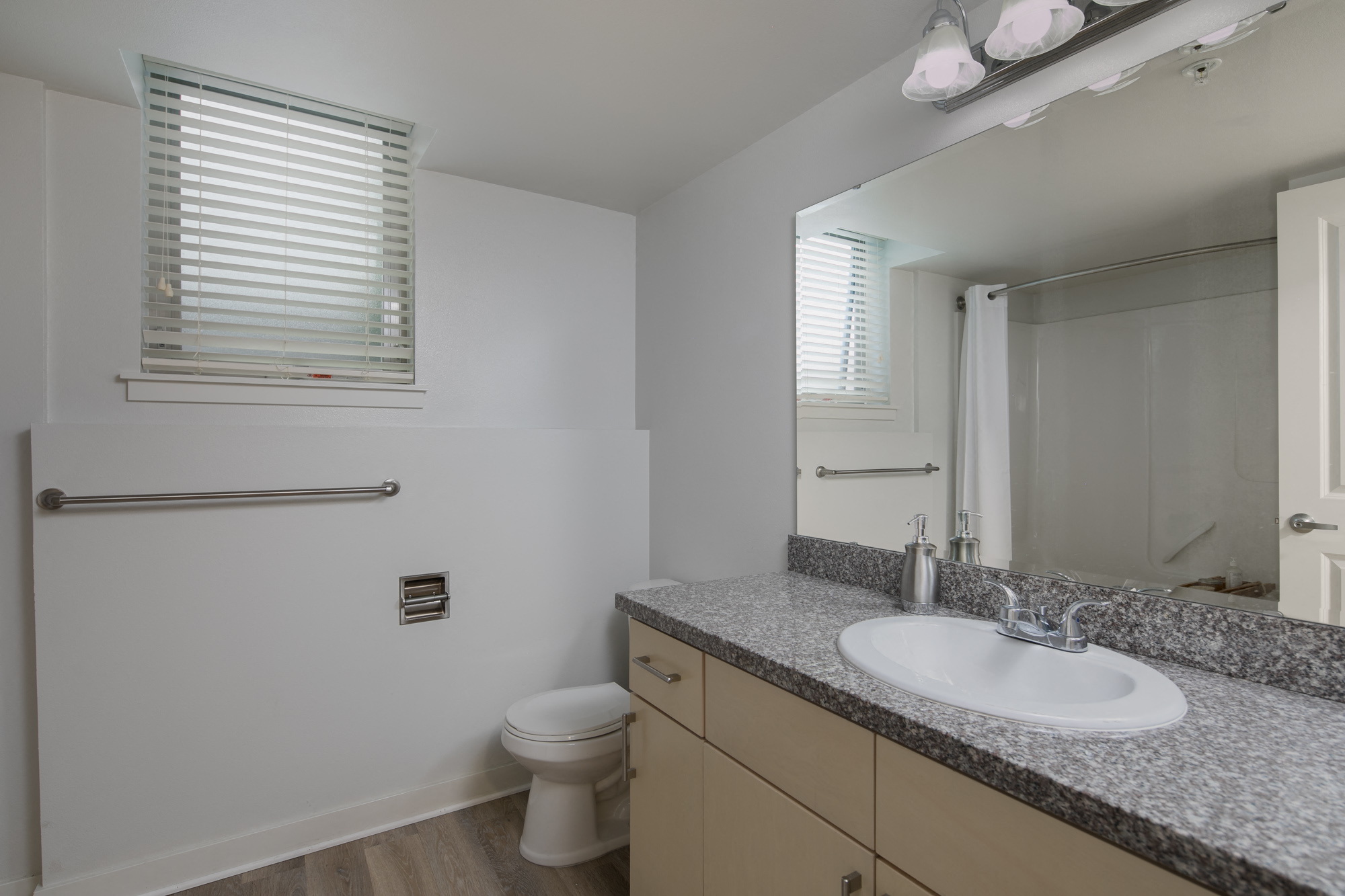 bathroom with window